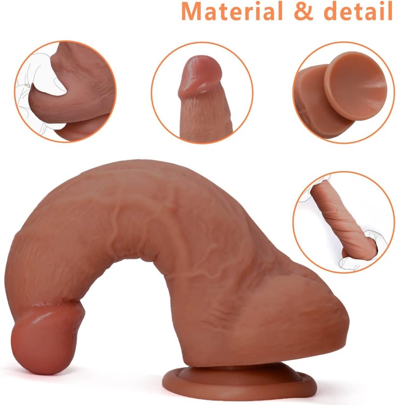Smooth Curve Realistic Dildo — view 2 of 12