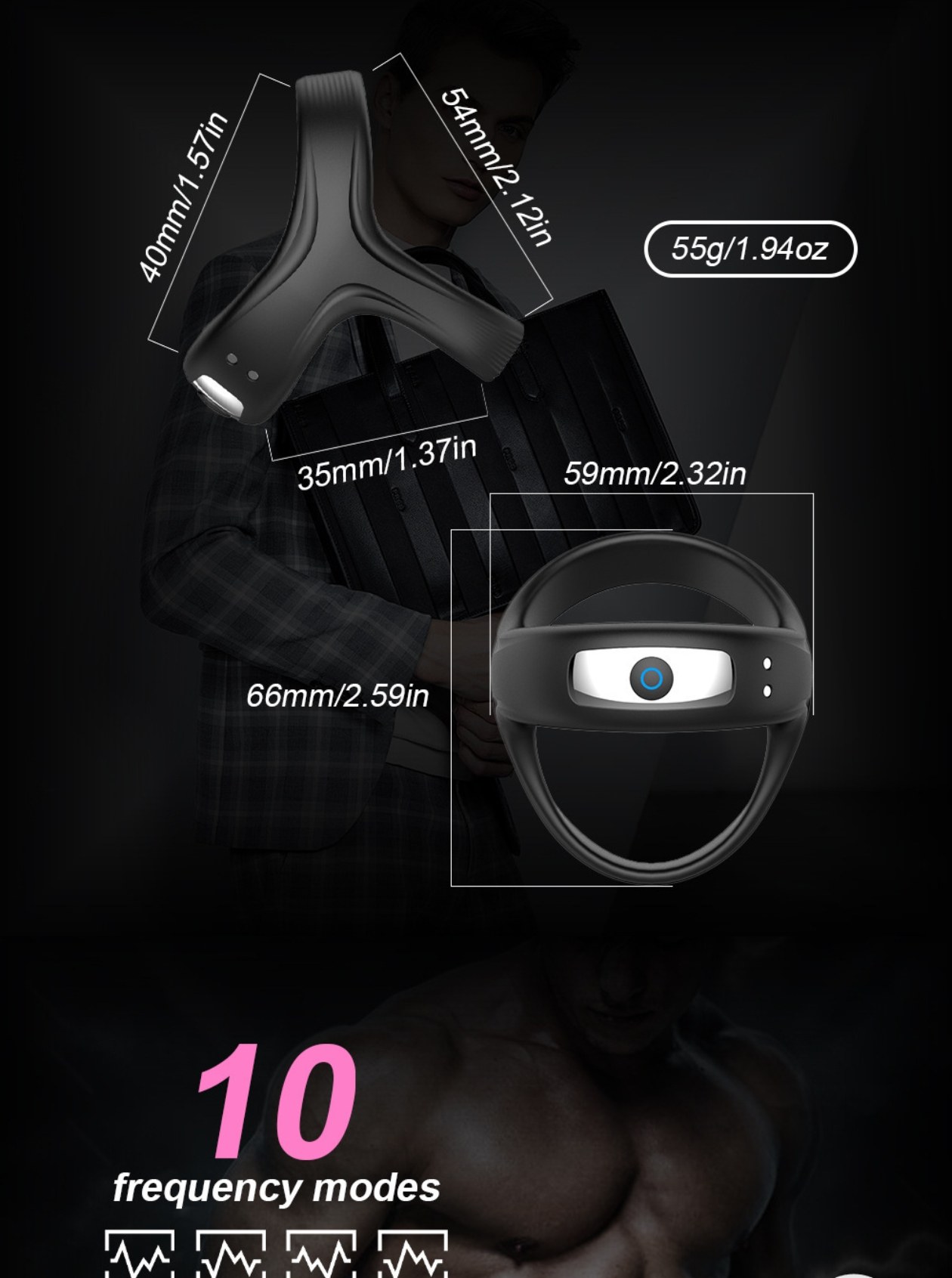Vibrating Cock Ring — view 4 of 6